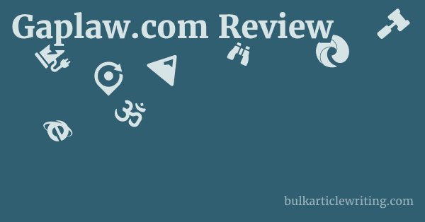 Gaplaw.com Review 1 by