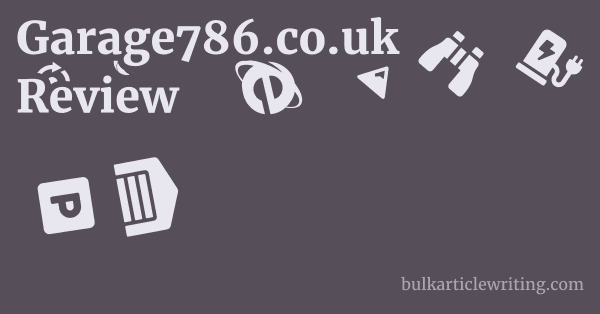 Garage786.co.uk Review 1 by