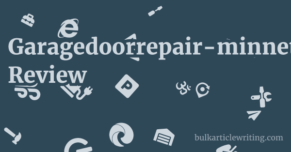 Garagedoorrepair-minnetonka.com Review 1 by