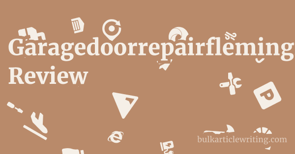 Garagedoorrepairflemingisland.com Review 1 by
