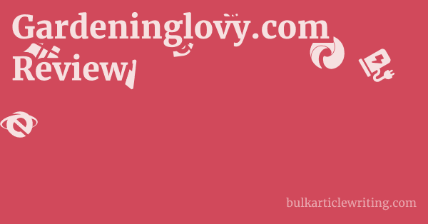 Gardeninglovy.com Review 1 by