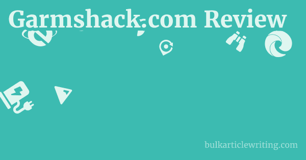 Garmshack.com Review 1 by