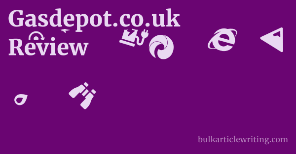 Gasdepot.co.uk Review 1 by