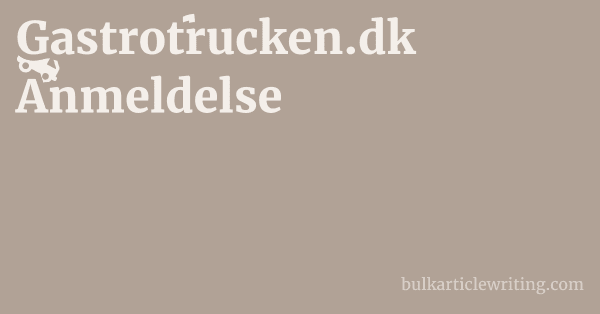 Gastrotrucken.dk Anmeldelse 1 by Partners