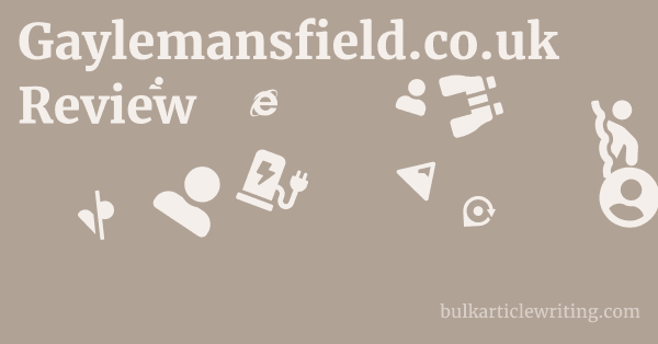 Gaylemansfield.co.uk Review 1 by Partners