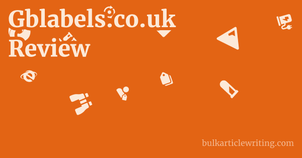 Gblabels.co.uk Review 1 by