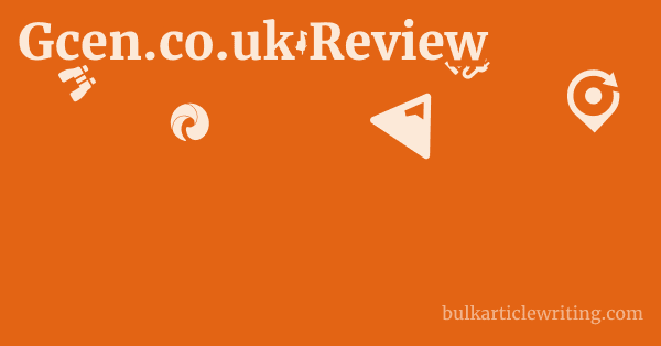 Gcen.co.uk Review 1 by Partners