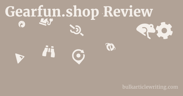 Gearfun.shop Review 1 by