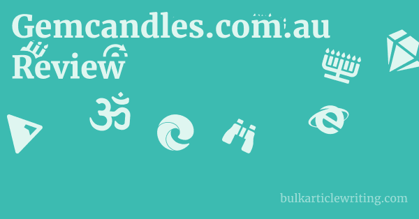 Gemcandles.com.au Review