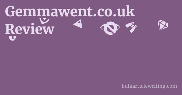 Gemmawent.co.uk Review 1 by