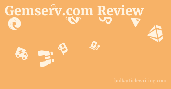 Gemserv.com Review 1 by