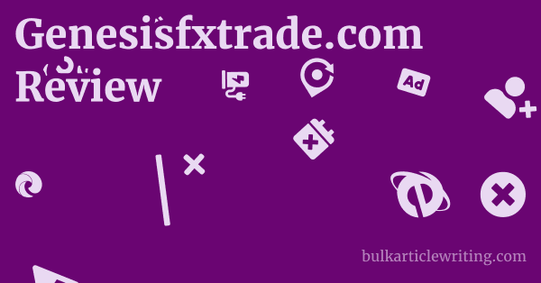 Genesisfxtrade.com Review 1 by Partners