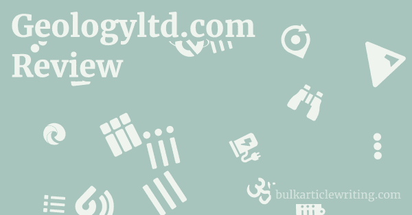 Geologyltd.com Review 1 by Partners