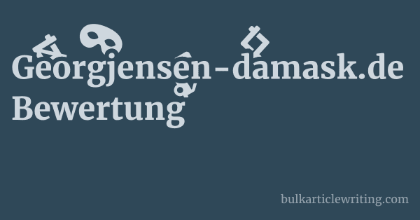 Georgjensen-damask.de Bewertung 1 by