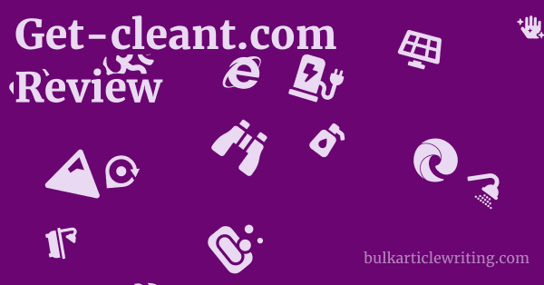 Get-cleant.com Review 1 by