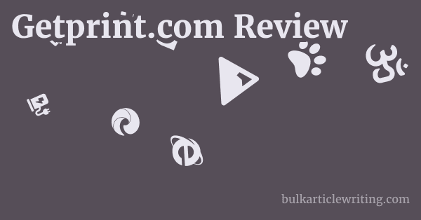 Getprint.com Review 1 by