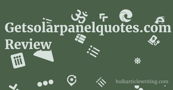 Getsolarpanelquotes.com Review 1 by