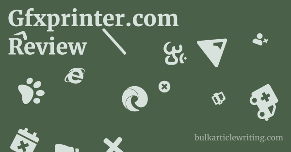 Gfxprinter.com Review 1 by