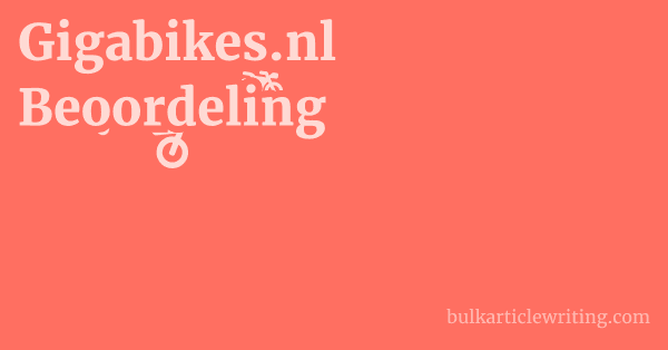 Gigabikes.nl Beoordeling 1 by