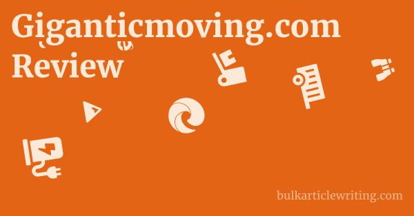 Giganticmoving.com Review 1 by