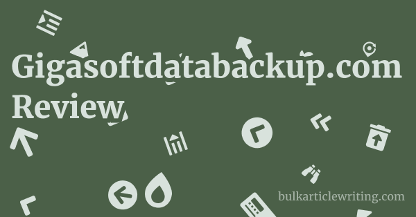 Gigasoftdatabackup.com Review 1 by