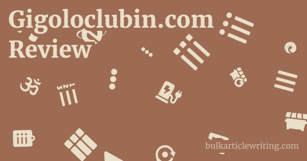 Gigoloclubin.com Review 1 by