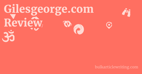 Gilesgeorge.com Review 1 by