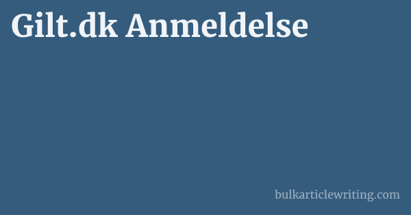 Gilt.dk Anmeldelse 1 by