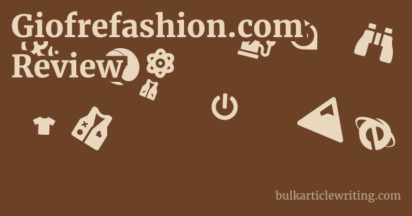 Giofrefashion.com Review 1 by