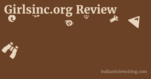 Girlsinc.org Review 1 by