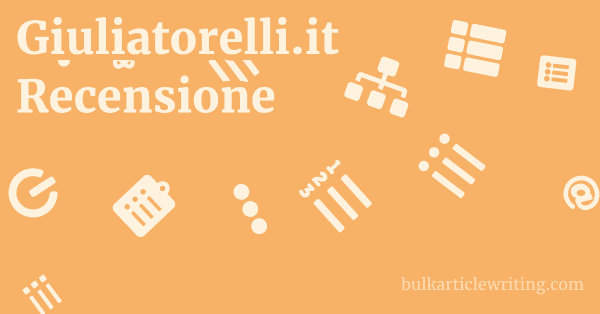 Giuliatorelli.it Recensione 1 by