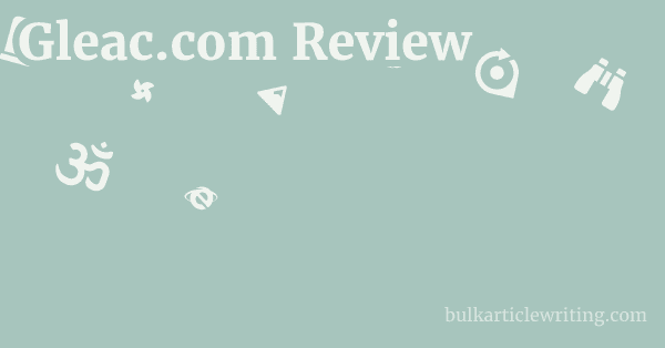 Gleac.com Review 1 by