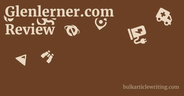 Glenlerner.com Review 1 by