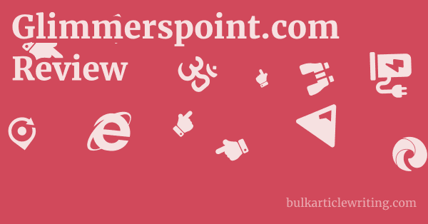 Glimmerspoint.com Review 1 by