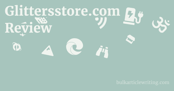 Glittersstore.com Review 1 by