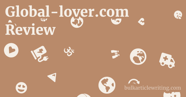Global-lover.com Review 1 by