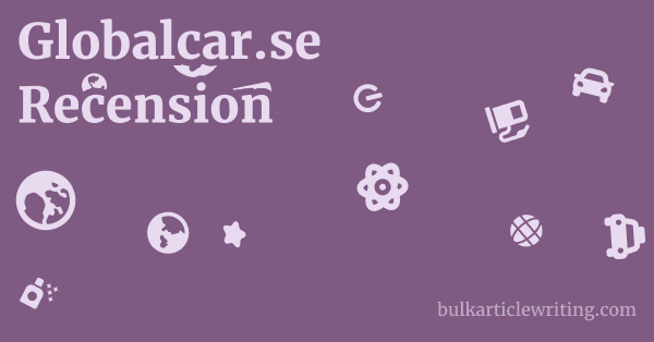 Globalcar.se Recension 1 by