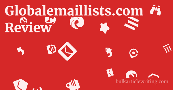Globalemaillists.com Review 1 by