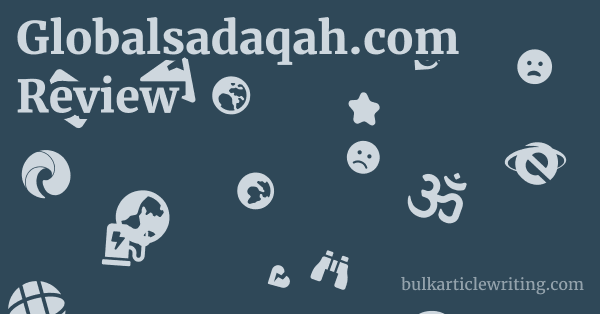 Globalsadaqah.com Review 1 by