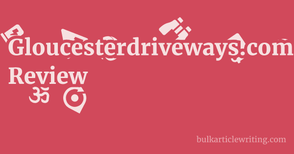 Gloucesterdriveways.com Review 1 by