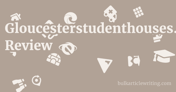Gloucesterstudenthouses.co.uk Review 1 by