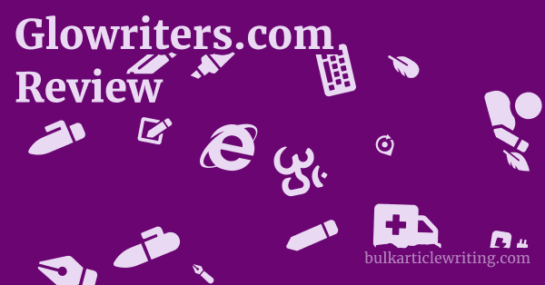 Glowriters.com Review 1 by