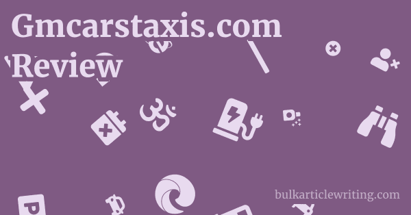 Gmcarstaxis.com Review 1 by