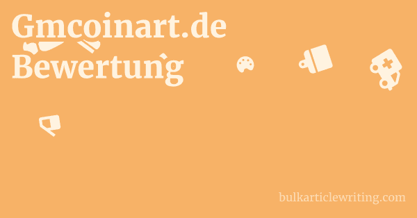 Gmcoinart.de Bewertung 1 by