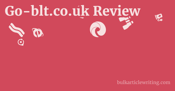 Go-blt.co.uk Review 1 by