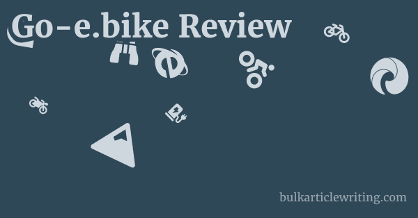 Go-e.bike Review 1 by