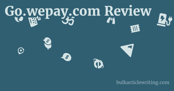 Go.wepay.com Review 1 by
