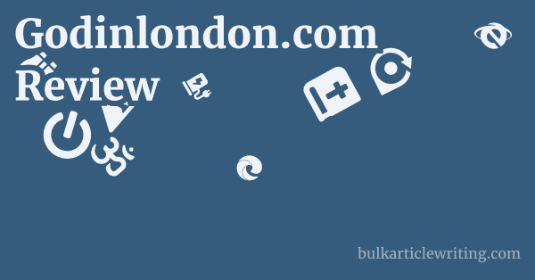 Godinlondon.com Review 1 by Partners