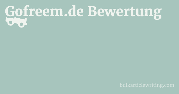 Gofreem.de Bewertung 1 by