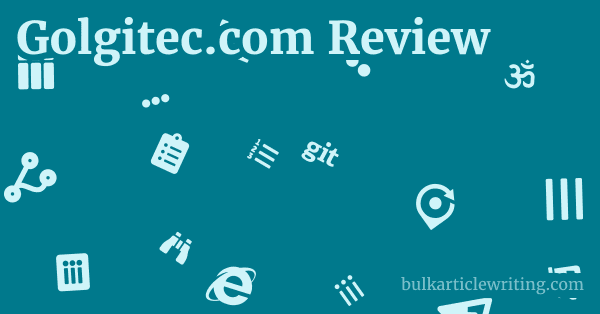 Golgitec.com Review 1 by